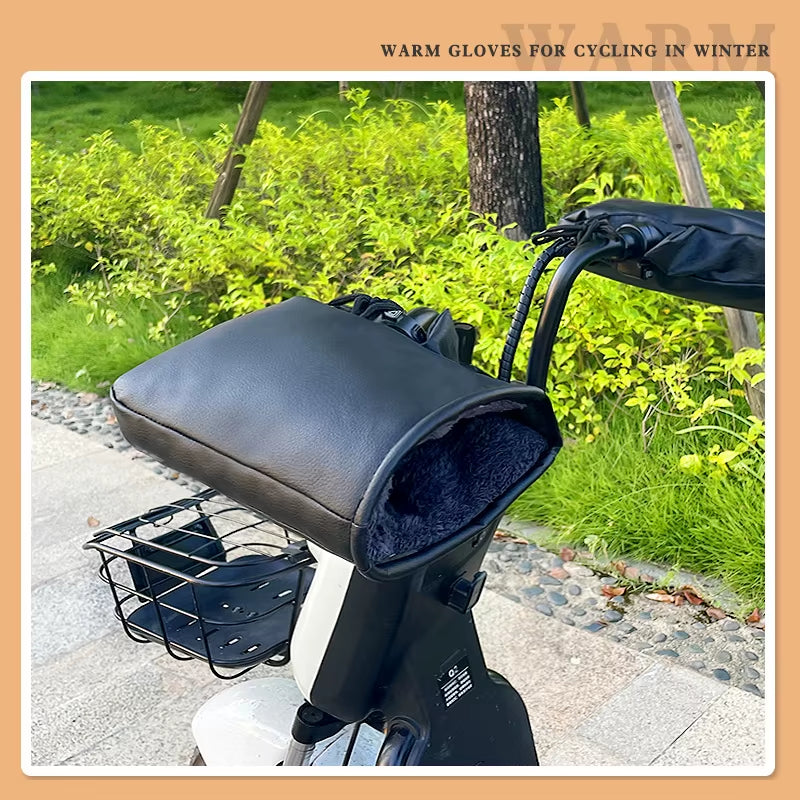 Motorcycle Handlebar Muffs Winter Equipment Mitts Warmer Gloves Waterproof Handmuffs Bicycle Handle Cover Hand Covers Warmers