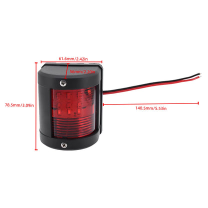 IP66 Waterproof LED Navigation Signal Light Marine Boat Yacht Accessories Marine Navigation Signal Lights 12V/24V