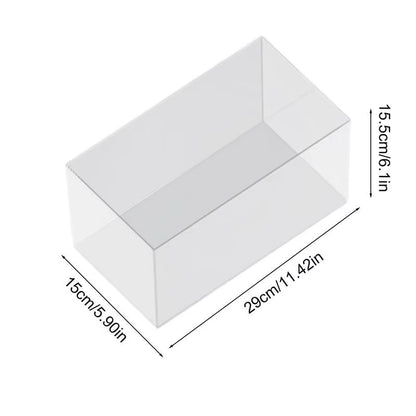 Small Aquarium Betta Tank Frameless Extra Clear Bowl for Crab Spider Terrariums Mini Habitat Temporary Space Men Women Nature