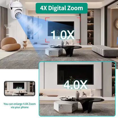 3MP IP Wifi Camera Baby Monitor Indoor Security Camera with Phone App 2-Way Audio, Infrared Night Vision 2.4 Ghz